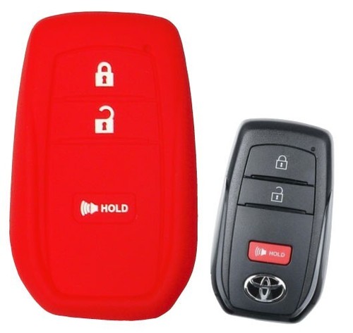Key Fob Keyless Entry Rubber Remote Cover For Toyota 2025 2024 Corolla ...