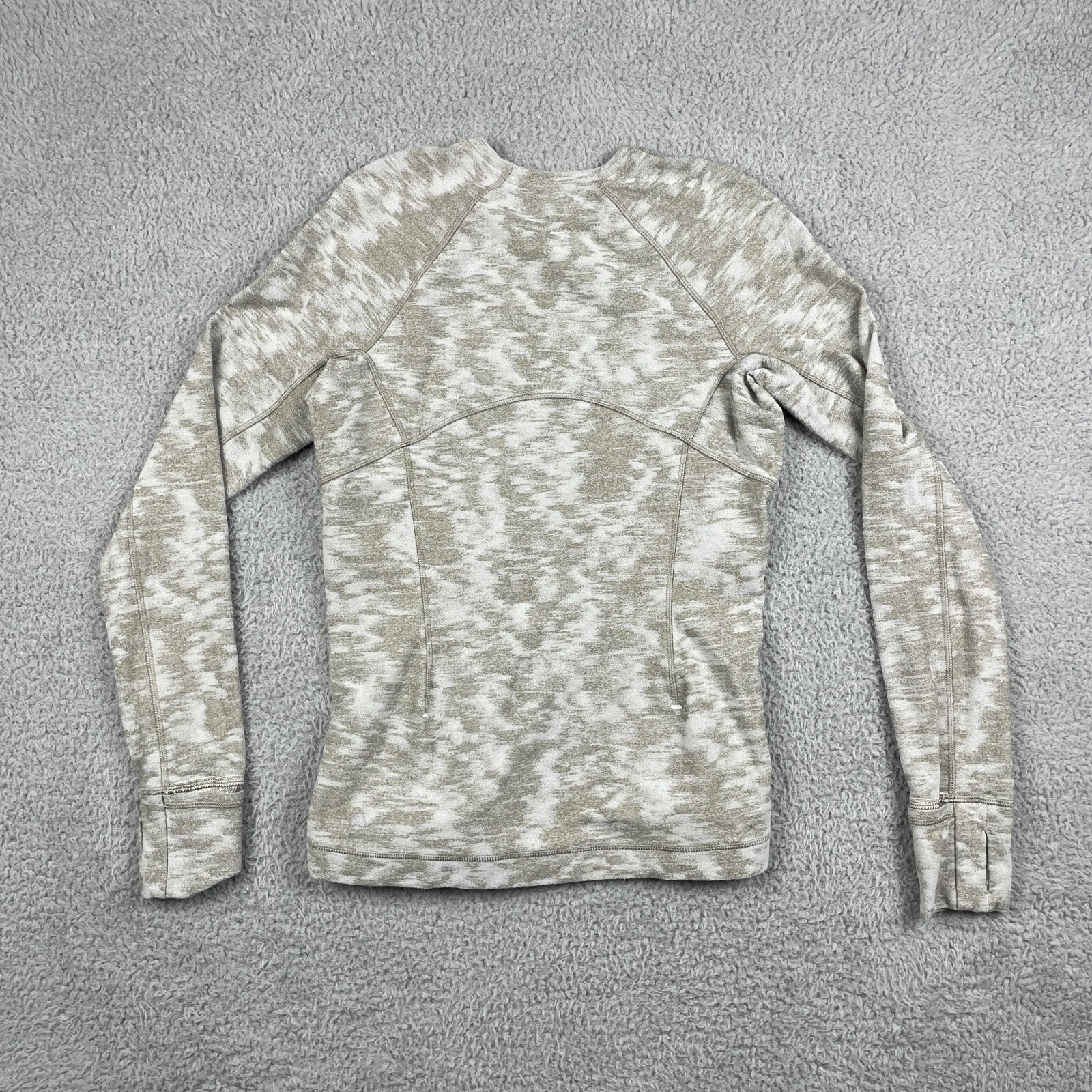 lululemon rulu run long sleeve pocket thumbholes reflective shirt