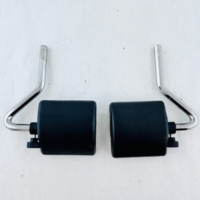 EasyStand Zing Stander Chest Support Pair Replacement Black Small Blocks