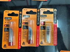 New 3-pack lot (5 blades per pack) Techni Edge #23 Hobby Knife Blade TE01-233