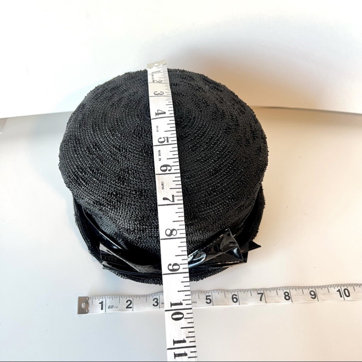 Vintage MARK III Black Bowler Hat With Bow Accent | eBay display picture 1