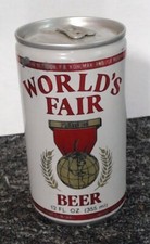 World's Fair Knoxville Tennessee 1982 Premium Beer Can - 12 oz - Nice