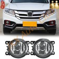 Fit For Honda Crosstour 2013-2015 C Pair Front Bumper Fog Light Lamp Replacement
