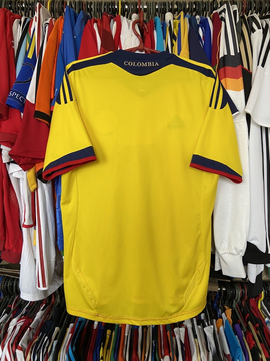 COLOMBIA 2012 2013 HOME FOOTBAL SHIRT SOCCER JERSEY ADIDAS V09665