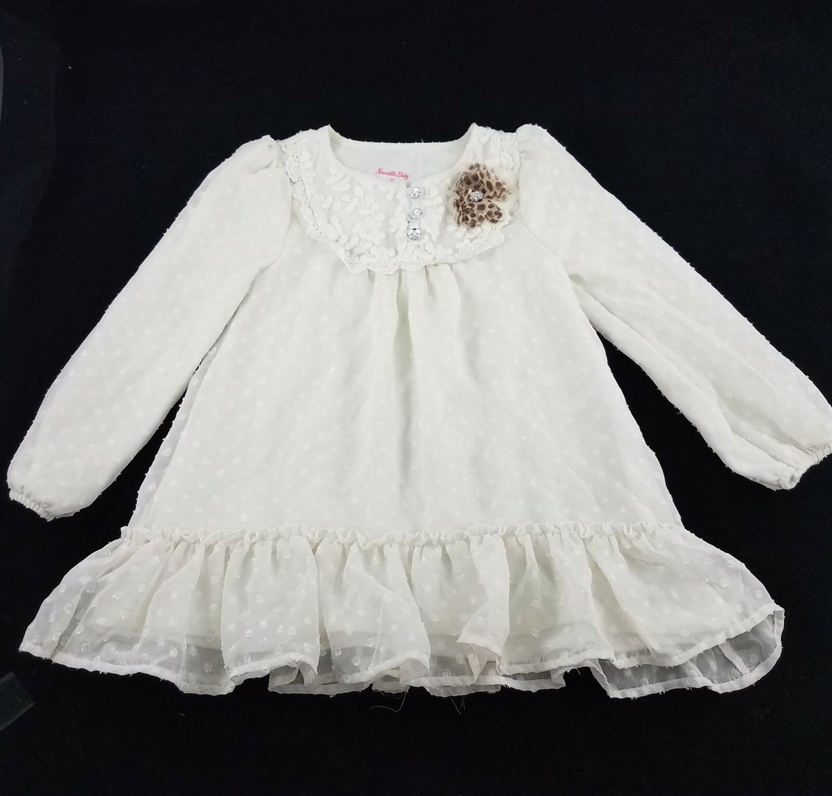 4t white dress Baby Gap or holiday events Kids Breely Satin + Tulle