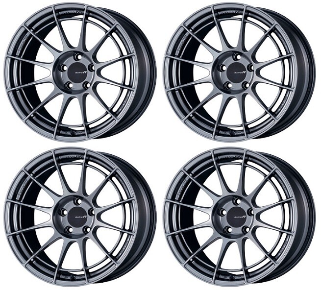 17x8.0 +35 5x114.3 ENKEI Genuine NT03RR Wheel | Silver | One Piece