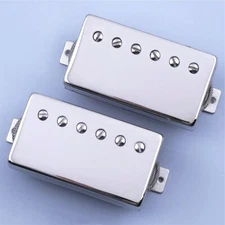 Alnico II 57 Classic Vintage PAF Humbucker Pickups Braided WIRE Fit Gibson