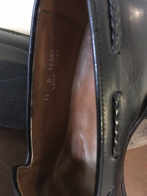 Allen Edmonds Black Brookwood Tassel Loafers Sz. 11D | eBay display picture 1