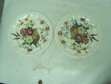 Spode Copeland Gainsborough Luncheon Plates Lot of 2 Good Condition 8 3/4"
