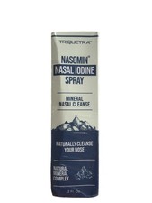 Triquetra Nasomin Nasal Iodine Spray Mineral Cleanse DetoXCleanser Natural LOC L