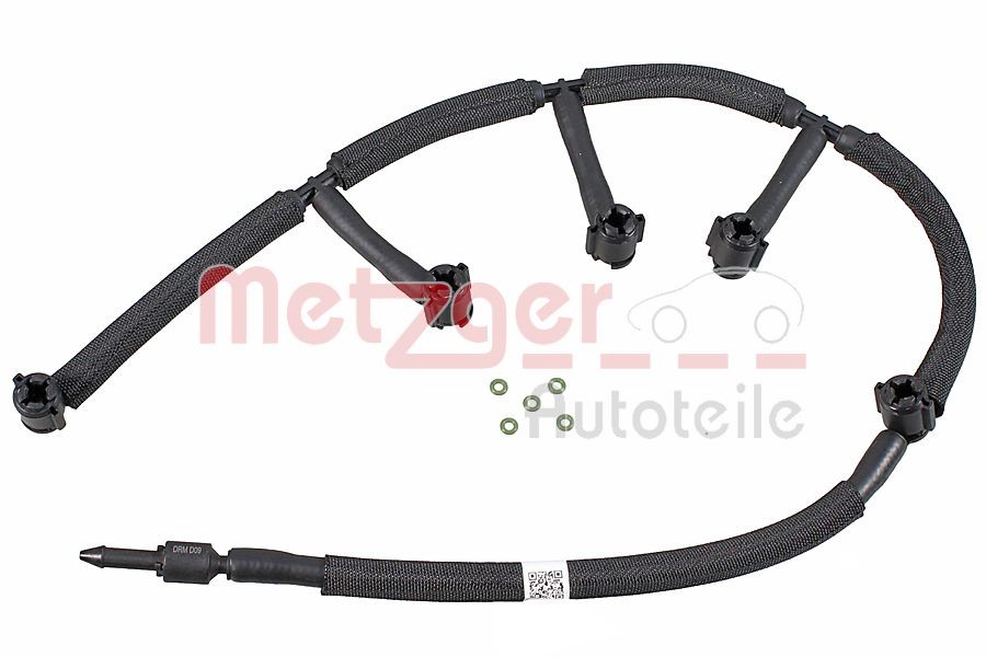 Fits METZGER 0840148 HOSE, FUEL OVERFLOW