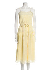 Ulla Johnson yellow summer dress for women size 2
