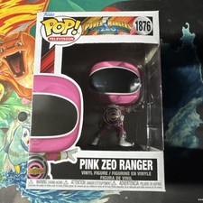Funko POP! Figura Power Rangers Rosa Zeo Ranger #1876 con Protector