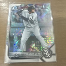 2022 Bowman Chrome Mojo Refractor Lenyn Sosa #BCP-76 Chicago White Sox