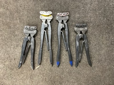 Lot of 4 AMP TE Connectivity Crimping Tools 69656-3 45098 69656 45639-2