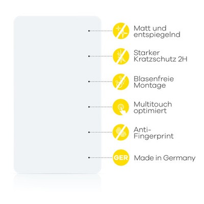 upscreen Entspiegelungs Schutzfolie für Fujitsu Siemens Pocket Loox N560 Matt
