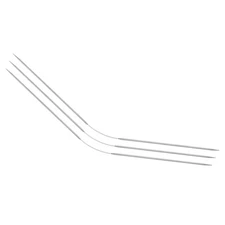 3Pcs 1.8mm Double-Pointed Flexible Knitting Needles 9 Inch(23cm)