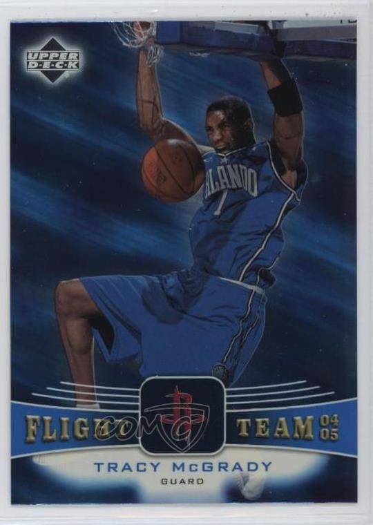 2004-05 Upper Deck Flight Team Tracy McGrady #FT32 HOF d4v