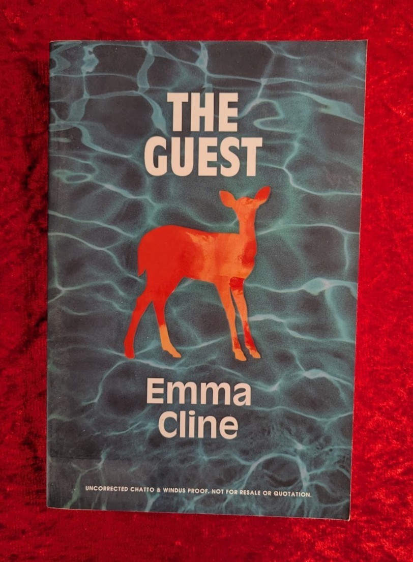 THE GUEST by EMMA CLINE - Chatto & Windus - 2023 - Paperback* PROOF *