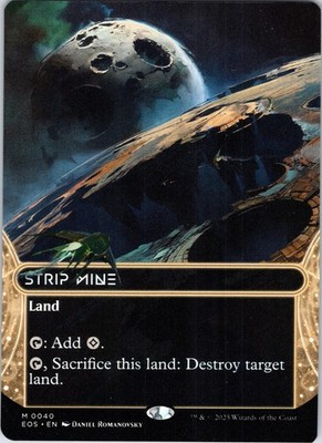 Strip Mine (0040) (Borderless) 40 Edge of Eternities: Stellar Sights NM
