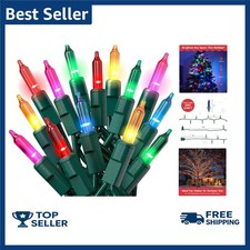 Indoor/Outdoor Multi-Color Musical Christmas Lights Plays 20 Classical Holiday