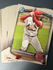 2025 Bowman Chrome Baseball 1st Bowman Prospect Cards You Pick FREE SHIPPING