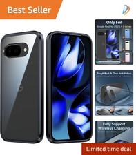 Clear Protective Bumper Case for Google Pixel 9a - Military-Grade Stylish