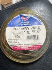 CarQuest Primary Wire PW14BR 14 Gauge, 20 Ft, 100 Copper, Brown