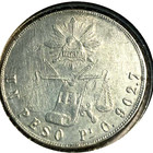 elf Mexico 1 Peso 1871 PiO  Balance Scale Potosi Mint   C056 — photo 1
