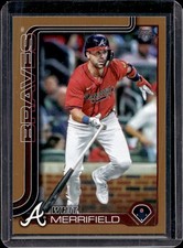 2025 Topps Whit Merrifield Gold #/2025 Braves