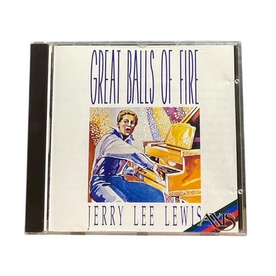 Jerry Lee Lewis CD Great Balls Of Fire Rock 'n' Roll EMI White Jewelcase VG