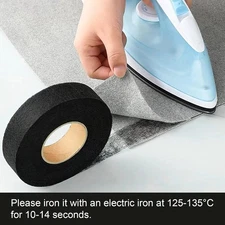 Iron on Hemming Tape 60m Large Wonder Web Webbing Roll Sewing Craft Tailor Hem
