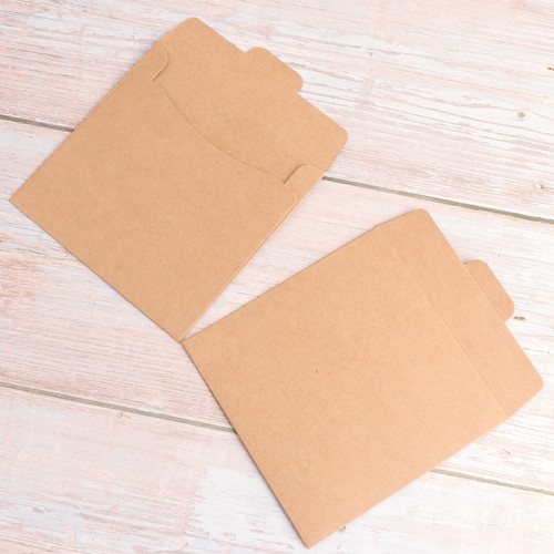 30 stücke Verpackungsumschläge CD DVD Kraftpapierhülsen Scheibe Papiertüte - Afbeelding 12 van 12