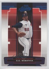 2005 Playoff Absolute Memorabilia Blue CC Sabathia #37 HOF 0t0