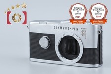 Olympus PEN F Silver 35mm Half Frame Film Camera