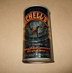 Schell's It's A Grand Old Beer Can SS Steel