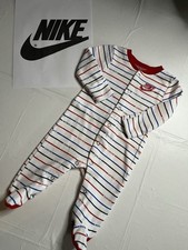 Nike Unisex One Piece "Just Do It" - -Size 3 Months-EUC-Bin125
