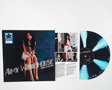 Amy Winehouse Back to Black Exclusive 12" LP Colored Vinyl Record Black/Blue