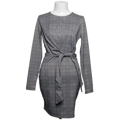 Mango Basics, Kleid, Größe: S, Grau/Mehrfarbig, Elasthan/Polyester/Viskose #Umq
