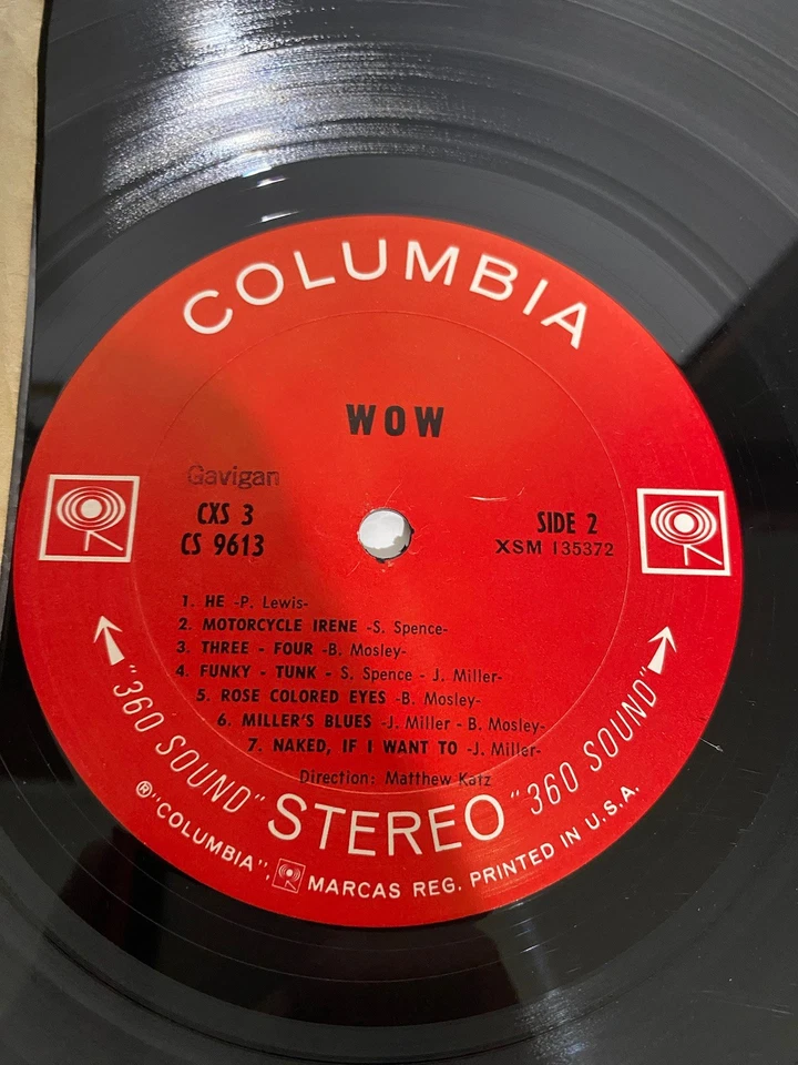 Moby Grape WOW Record LP Original 1968 Columbia Rock VG Vinyl Gatefold Psych - Image 2 of 4