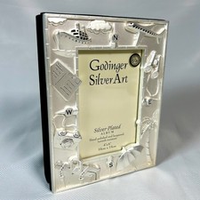 Godinger Silver Art Plated 4 x 6 Travel Photo Album Tarnish Resistant Never Used
