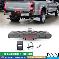 Fits 3" Receiver Universal 13.78" x 5.08" Trailer Towing Rear Hitch Step Bar