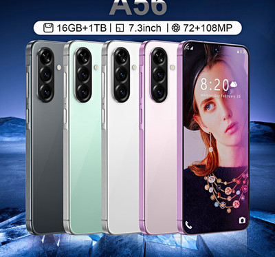 A56 5G Smartphone 7.3in Bar Multicolor 16GB RAM 128GB 72MP+108MP