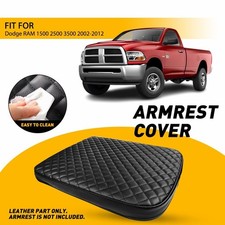 Center Console Lid Armrest Elbow Cover For Dodge Ram 1500 2500 3500 2002-2012 Pu Center Console Lid Armrest Elbow Cover For Dodge Ram 1500 2500 3500 2002-2012 Pu
