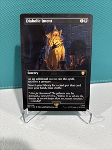 Diabolic Intent Foil | eBay