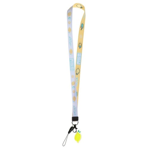 Phone Strap Lanyard Cute Fruit Lanyard Keychain Wrist Rope Lariat Lanyard - Photo 14 sur 25