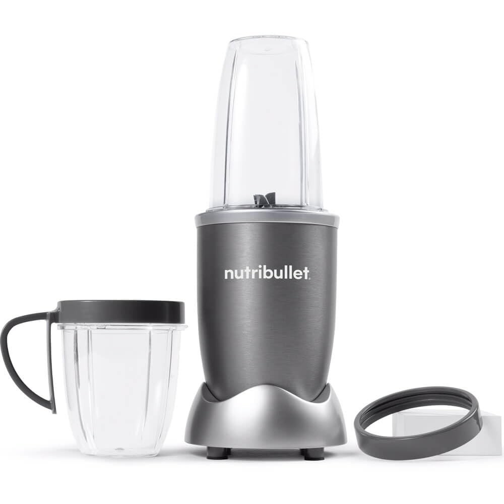 NutriBullet 8-Piece High-Speed Blender/Mixer System, Gray