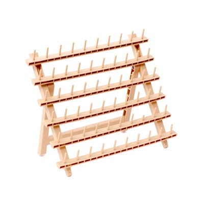 Braid Rack 60 Spools PP Braiding Hair Stand Thread Rack Sewing Organizer Quil...