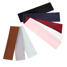 8 Pack Sport Headbands for Women, Elastic Soft Fabric Non-Slip Hair Bands Hair W