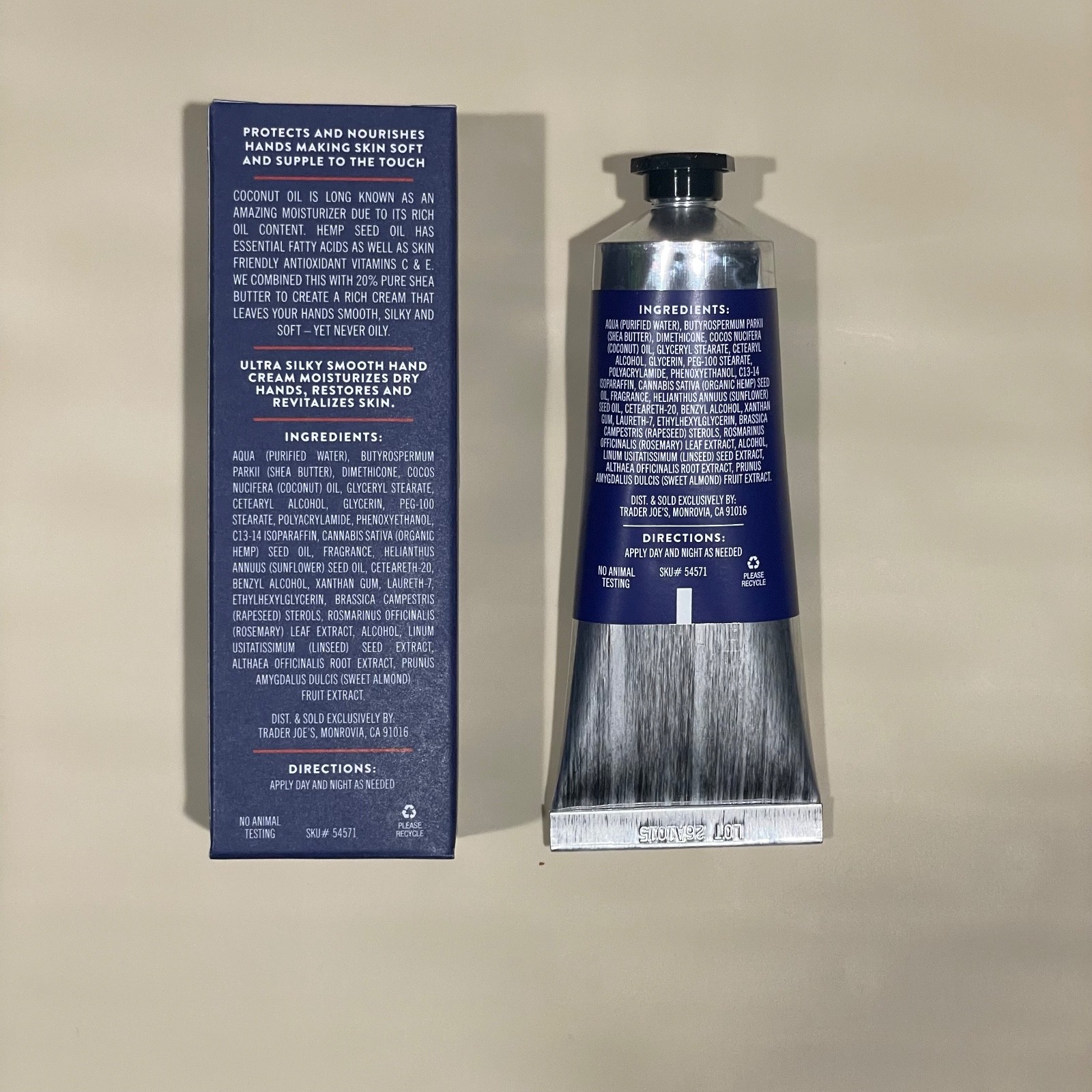 TRADER JOE'S - Ultra Moisturizing Hand Cream 3 oz - NEW SEALED w/Volume Discount - Image 2